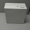 Rubtlamp 60Pcs Blue Gold Plastic Plates, Clear Disposable Plates With Gold Beaded, Clear Fancy Disposable Plates Include 30 Dessert Platos, 30 Dinner Platos for Wedding Party