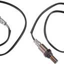 X AUTOHAUX 2Pcs No.36532RCAA01/36532RCAA02 Downstream Oxygen Sensor O2 Sensor for Acura MDX 2003-2006 for Acura RL 2005-2008 for Honda Accord 2003-2007