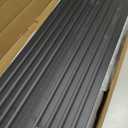 16-Pack 3D Slat Wall Panels, Easy-Install Soundproof Faux Wood Wall Panels, Modern Interior Décor for Living Room, Bedroom, Office, 47.2" x 6.3"