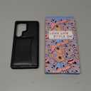 LOHASIC for Samsung Galaxy S25 Ultra Case Wallet  Leather Trifold Card Holder Cover with Kickstand, RFID Blocking, 7 Card Slots and 1 Cash Pocket, Designer for Men Women, Black