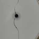 SGLfarmty 17.7" Double Drum Semi Flush Mount Ceiling Light, 3-Light Linen Drum Light Fixture Ceiling Mount, Farmhouse Flush Mount Light Fixture, Modern Close to Ceiling Lamp for Living Room Bedroom (Black)