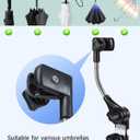 OATSBASF Umbrella Mount for Stroller, Adjustable Angle Golf Push Cart Umbrella Holder, Baby Stroller Umbrella Attachment, Suitable for Strollers, Bicycles, Wheelchairs,Golf Cart