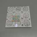 8 Packs Easter 8 * 8in Pre Drawn Canvas to Paint,Pre Printed Canvas for Adults, Painting Boards for Beginners, Students, Party Favor (Easter)