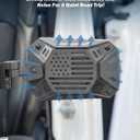 JOYTUTUS Mirrors Doors Off Compatible with Wrangler JL Gladiator JT 2018-2026, Wrangler JL Side Mirrors with Doors Off Wider View No Vibrate & Wobble (Patented), Not Fit Doors On