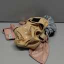 Washable Female Dog Diapers (4 Pack+1 Suspenders), Reusable Female Girl Doggy Doggie Puppy Wraps Panties Belly Band for Pet Heat Period Pooping Peeing Potty Training Incontinence Marking Large (Pink,Purple,BrownBlue) L