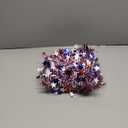 4th of July Garland Decorations 50Ft Glitter Tinsel Patriotic Garland for Home Party Holiday Memorial Day Independence Day 4th of July Golf Cart Parade Float Bike Decorations