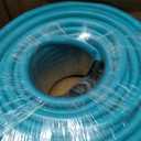 Garden-Hose 200ft x 5/8 in Heavy Duty, Lightweight and Flexible Water Hose, Burst 600 psi, Kink-less Hybrid Rubber Hose for Backyard, 3/4'' Solid Metal Fittings for All Your Watering Need