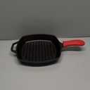 Lodge Manufacturing Company Lodge Cast Iron 10.5-inch Square Grill Pan, Black