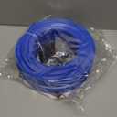 KETIEE Flex Tracks 16Ft for Kids: Flexible Race Car Ramp Track with 4 Small Racecars and 8 Suction Cups Compatible with Diecast 1/64th Cars, Rolls Up Portable Racetrack for Ages 3 & Up (Blue)