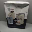 Gevi Commercial Espresso and Coffee Makers, Professional 20 Bar Espresso Maker with Milk Frother, Stainless Steel Expresso Coffee Machines for Home, Compact Cappuccino Machine, Great Gift (Sterling Silver)