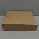 Heated Bird Bath for Outdoors, Upgraded 100W Thermostatically Controlled Heated Bird Baths for Deck Railing Large Capacity Heated Birdbath for Outside Winter Garden Yard Patio Lawn (Brown)