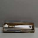 Shower Curtain Rod, 1" Diameter Heavy Duty Tension Shower Rod, Non Slip Adjustable 28-74 inch No Drill Shower Curtain Rods Spring Tension For Bathroom, Shower Stall, No Rust, Brushed Nickel