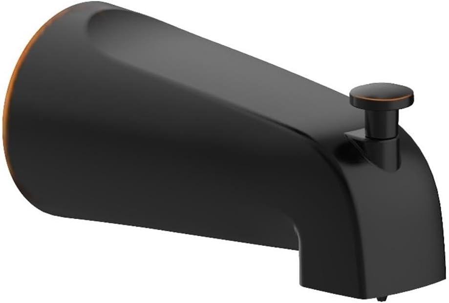 Design House Bathtub Diverter Spout, 1/2-in. Slip-Fit, Oil-Rubbed Bronze, 5.34 In. L x 2.5 In. W x 2.8 In. H, 522938