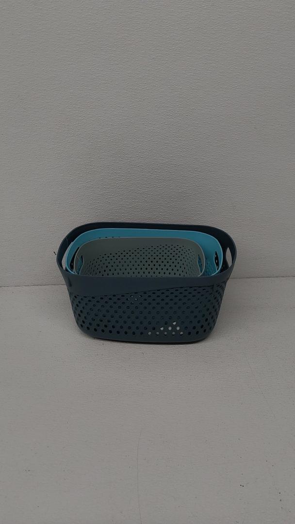 Knitted Baskets Set of 3