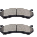 Ceramic Pads Kits,SCITOO Rear Brakes Pads Set fit for Cadillac Escalade ESV/EXT,for Chevy Avalanche 1500,Silverado 1500 HD,for GMC Safari,Sierra 1500 HD,Sierra 3500 HD,Yukon XL 2500,for Hummer H2