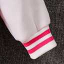 Girls Baseball Jacket kids Letterman Jackets Bomber Varsity Jacket for Girls Casual Outerwear 4-12 Years