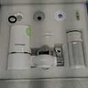 Vortopt 2 Faucet Water Filter for Sink, Rapid Flow - 400 Gallons Faucet Mount Water Filtration System for Tap Water, NSF Certified Reduces Chlorine & Bad Taste with 4 Replacement, T1