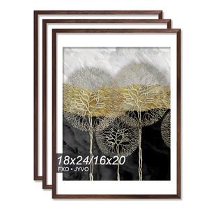 18x24 Picture Frame Set of 3 for Photo Poster Horizontally/Vertically