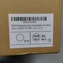 INZCOU Running Shoes Lightweight Tennis Shoes Non Slip Gym Workout Shoes Breathable Mesh Walking Sneakers (10.5 Women/9.5 Men, Pure White)