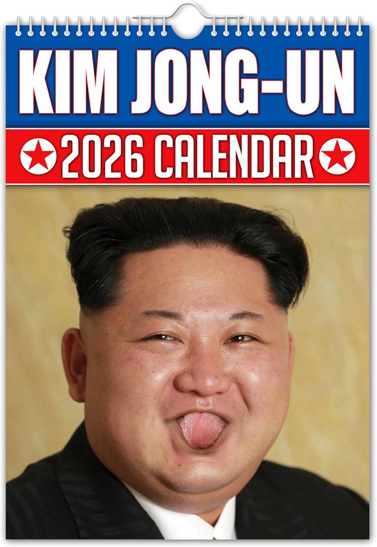 The Calendar King // Kim Jong-Un - 2026 Wall Calendar