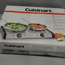 Cuisinart CB-60P1 Countertop Double Burner, Stainless Steel/Black