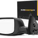For Honda CR-V 2007 08 09 10 2011 Door Mirror Driver Side | Power | Non-Heated | Manual Folding | Textured Black | Replacement For 76250SXSA01 | HO1320226