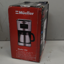 Mueller Ultra Brew Thermal Coffee Maker, 8 cup (34oz) Carafe, Keep Warm, Auto Shut-Off, LCD Display Coffee Machine, Programmable, Delay Brew Function, Stainless Steel