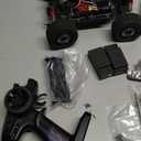 Jetwood 1/16 Fast Brushless RC Cars for Adults, Max 42 mph High Speed Remote Control Car for Boys, Electric RTR Race RC Truck, Oil-Filled Shocks RC Buggy, Offroad All Terrian JC16EP with 2 Lipo (Mars Red)