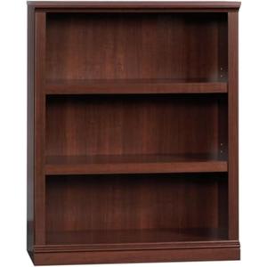 Sauder Miscellaneous Storage 3-Shelf Bookcase/ Book shelf, Select Cherry finish