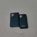 Wallet Case for iPhone 17 Compatible with Magsafe, 2-in-1 PU Leather Flip RFID Blocking Card Holder Stand Shockproof Magnetic Detachable Cover for iPhone 17 Case 6.3", Bluegreen