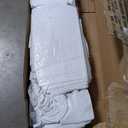 10'x30' White Outdoor Gazebo Canopy Tent Canopy Wedding Party Tent Waterproof Camping Gazebo BBQ Shelter Pavilion 8 Removable Walls -8