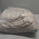 Set of 3-Piece Sofa Cushions, 2-Piece Sofa Armrest, 1-Piece Sofa Bed and 1-Piece Bottom Base, Light Beige Covers