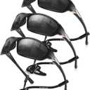 3 Pack Polarized Sports Sunglasses for Men, Mens Sunglasses Wrap Around UV Protection for Cycling Fishing Driving (A04-gray/Gray/Gray)