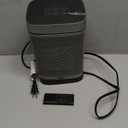 DREO Space Heater, 1500W Portable Electric Heaters for Indoor Use, PTC Ceramic Heater for Office with Remote, Thermostat, 70Oscillation, 12H Timer, 5 Modes, Safe Quiet Room Heater for Bedroom (Silver)