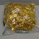 33FT Christmas Tinsel Garland,Gold Shiny Metallic Foil Decorations for Parade Floats, Halloween, Christmas Tree, New Year Parties,Birthday Party,Indoor and Outdoor Disco Party Supplies