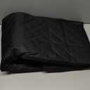 Dog Car Seat for Medium/Large Dogs Under 100 Lbs, Multi-Functional Dog Car Bed Washable Pet Travel Safety with Thick Cushion, Soft & Removable, for All Cars Back Seat (Black)