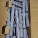 Baby Playpen, 47x47 in Small Play Pen,Toddler Playpen for Apartment,Play Yard,Activity Fence, Extra Large Baby Playard (Light Grey)