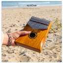 Newlam Kalimba Thumb Piano 17 Keys, Portable Mbira Finger Piano Gifts for Kids and Adults Beginners