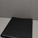 Toploader Binder, Holds 288 Toploaders, 9 Pocket Top Loader Binders with Sleeves for 3 x 4'' Toploaders, Double-Sided Pocket Top Loader Storage Binder, Trading Card Binder - Carton Black