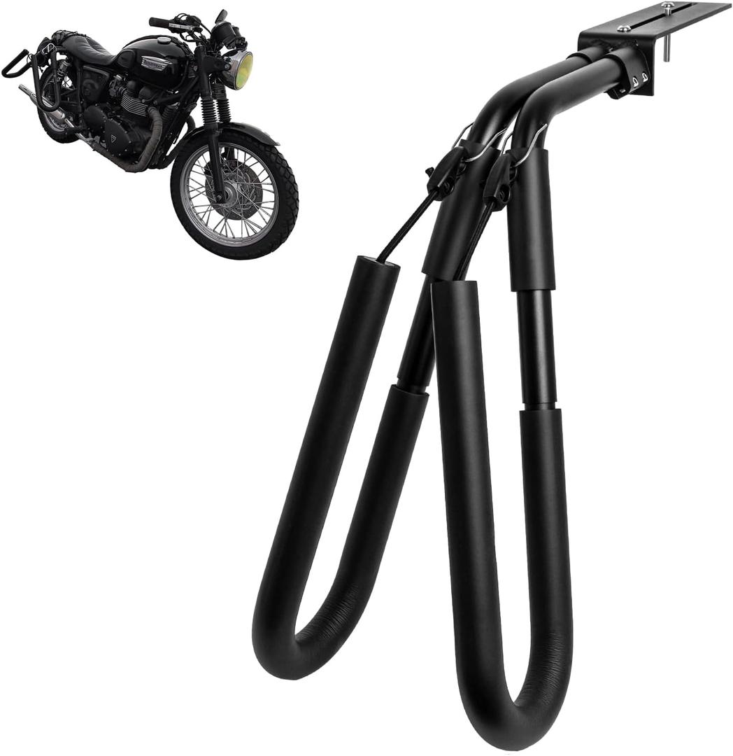 Surfboard Bike Rack, Motorcycle Surfboard Rack, Bicycle Surf Board Carrier, Surfboard Rack for Motorcycle/Mopeds/E-Bikes