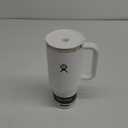 Hydro Flask 40 Oz Travel Tumbler with Handle, Lid and Straw - Insulated Stainless Steel in White