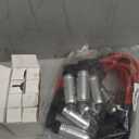 41-110 Iridium Spark Plugs and M8-48322 Spark Plug Wires Compatible with Chevy Silverado Suburban Avalanche Express GMC Cadillac Escalade Yukon Sierra Savana 5.3 6.0L 6.2L V8 LS Truck MCCKLE (8 Set)