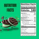 Glutino Gluten Free Mint Flavored Sandwich Cookies, Gluten Free Snacks, 10.5 oz.