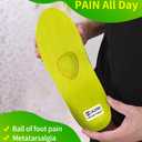 Trustfeet Ball of Foot Pain Relief Shoe Insoles for Morton's Neuroma,Metatarsalgia,Foot Pain, Arch Support Inserts for Metatarsal Pain Relief,Plantar Fasciitis,Orthotic Insoles for Men Women-C, US M 6.0-6.5/ US W 7.5-8.0