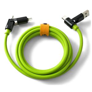 USB-C Cable 240W Fast Charging 4 in 1 Charging Cable 4FT, Chubby USB A/C to C/with Light for iPhone 16e 16 15 14 Pro/MacBook/iPad/Samsung S25/Switch 2, Multi Chargers for All Devices
