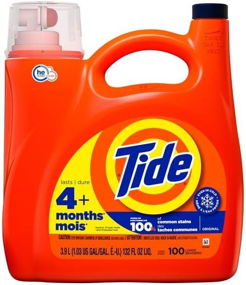 Tide, Original Detergent, 132 Ounce