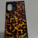 Cocomii - Rectangle Case Compatible with iPhone 16 - Compatible with MagSafe, Classic Tortoise Shell, Elegant Animal Print, Magnetic Phone Case for iPhone 16 6.1 inch, Black/Amber