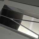 Wall Mount Mailbox, Large Capacity Mailbox for House, Galvanized Steel Rust-Proof Metal Post Box Drop Mailboxes for Outside, 15.74"9.84"4.33", Silver Modern Sleek Style