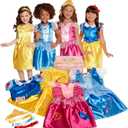 Disney Princess Dress Up Trunk Deluxe 21 Piece Officially Licensed