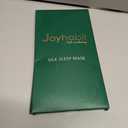 Joyhabit Silk Sleep mask | 100% Mulberry for Women Men Ultra Soft Blackout Eye Cover with Adjustable Band, Breathable No Eye Pressure, Ideal for Sleep, Travel, Naps & Meditation, Navy Blue